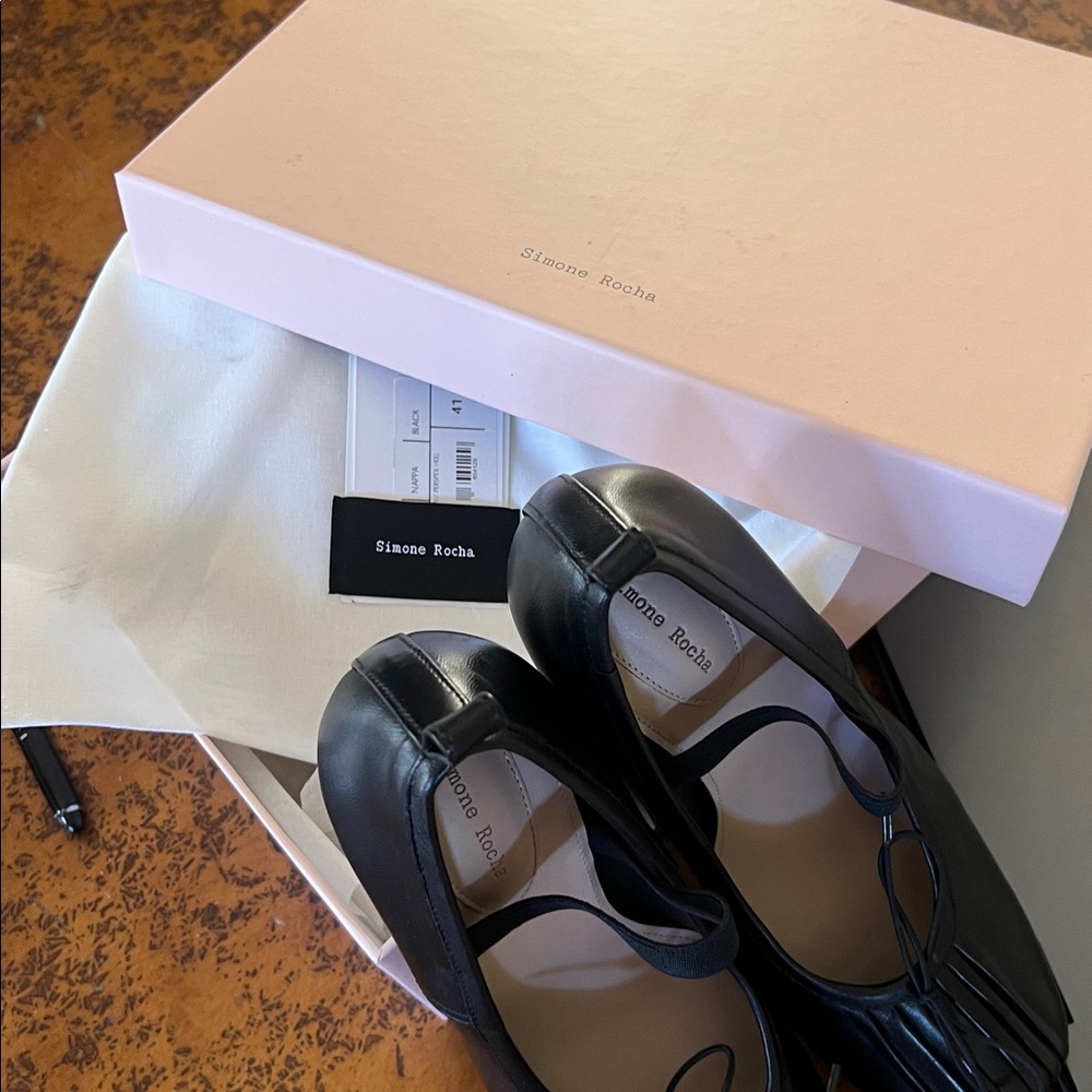 SIMONE ROCHA
Black High Ballerina Heels IT 41 - Picture 14 of 14